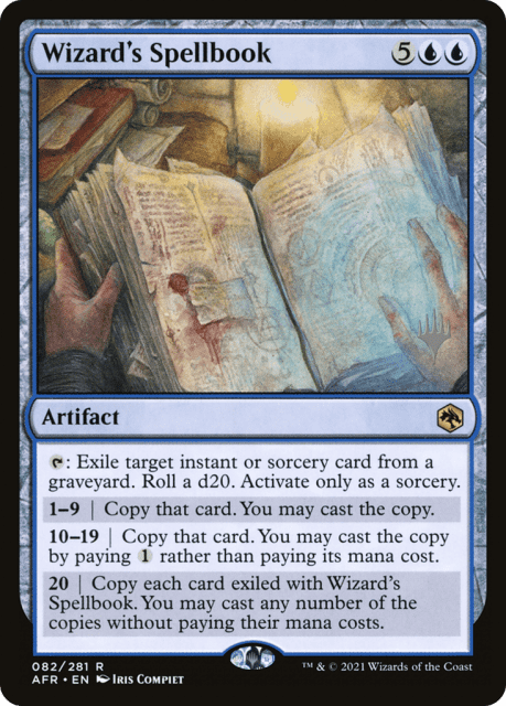 Wizard's Spellbook (82) — Adventures in the Forgotten Realms Promos