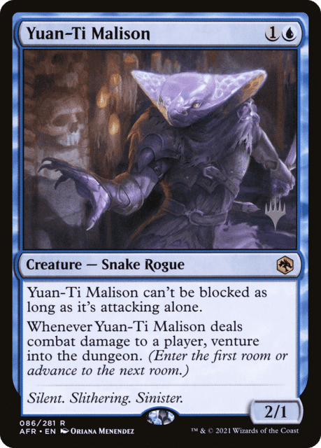 Yuan-Ti Malison (86) — Adventures in the Forgotten Realms Promos