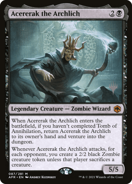 Acererak the Archlich (87) — Adventures in the Forgotten Realms Promos