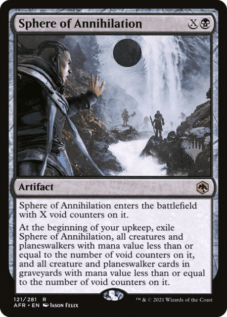 Sphere of Annihilation (121) — Adventures in the Forgotten Realms Promos