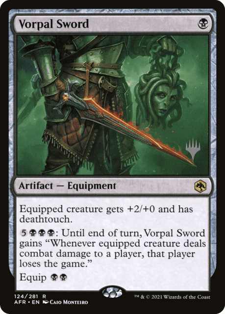 Vorpal Sword (124) — Adventures in the Forgotten Realms Promos