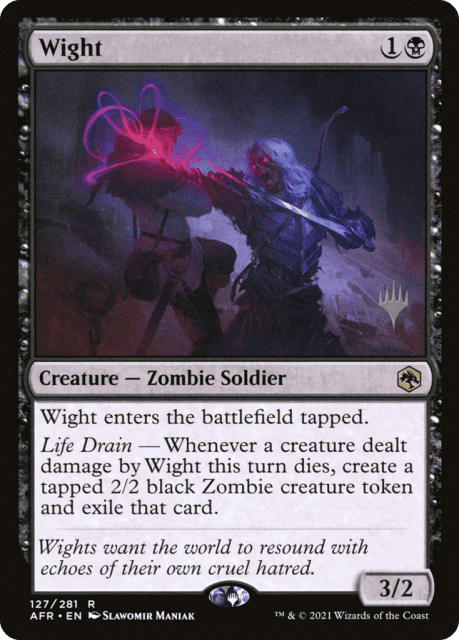 Wight (127) — Adventures in the Forgotten Realms Promos