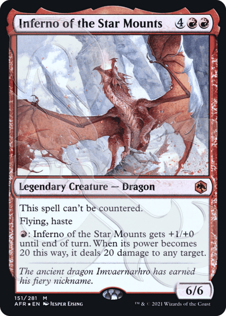 Inferno of the Star Mounts (151a) — Adventures in the Forgotten Realms Promos
