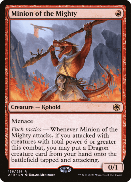 Minion of the Mighty (156) — Adventures in the Forgotten Realms Promos