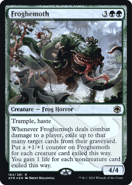 Froghemoth (184a) — Adventures in the Forgotten Realms Promos