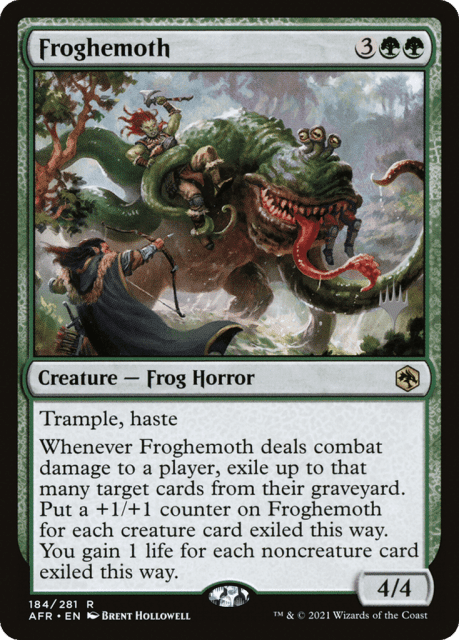 Froghemoth (184) — Adventures in the Forgotten Realms Promos