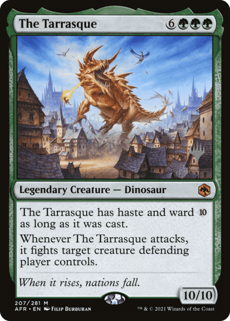 The Tarrasque (207) — Adventures in the Forgotten Realms Promos