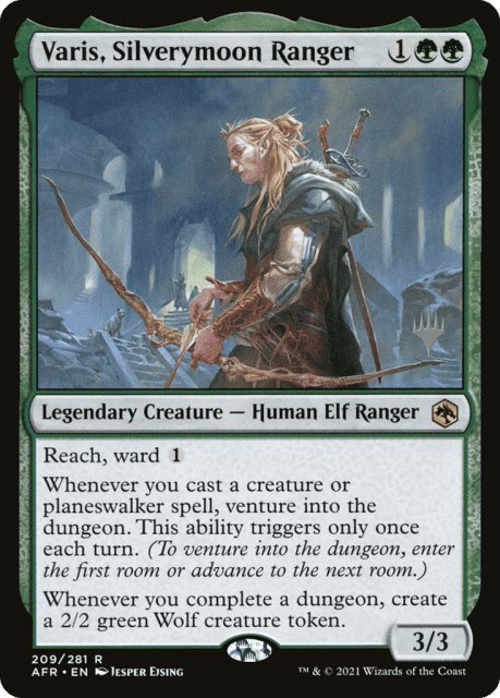 Varis, Silverymoon Ranger (209) — Adventures in the Forgotten Realms Promos