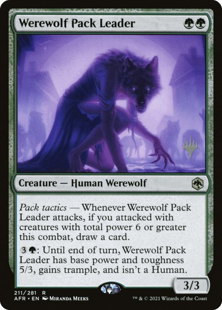 Werewolf Pack Leader (211) — Adventures in the Forgotten Realms Promos