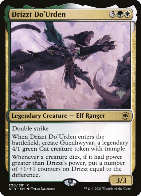 Drizzt Do'Urden (220) — Adventures in the Forgotten Realms Promos