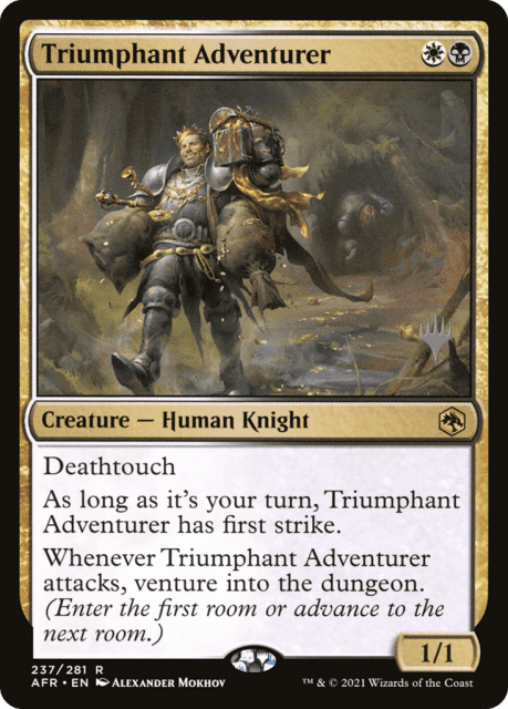 Triumphant Adventurer (237) — Adventures in the Forgotten Realms Promos
