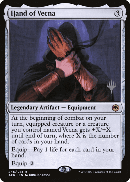 Hand of Vecna (246) — Adventures in the Forgotten Realms Promos