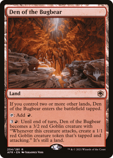 Den of the Bugbear (254) — Adventures in the Forgotten Realms Promos
