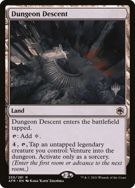 Dungeon Descent (255) — Adventures in the Forgotten Realms Promos
