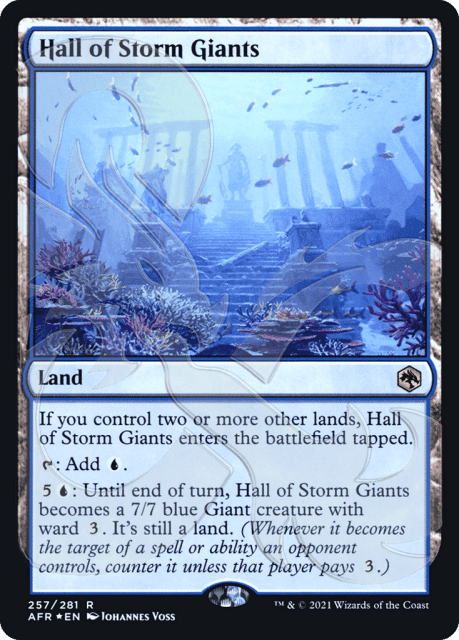 Hall of Storm Giants (257a) — Adventures in the Forgotten Realms Promos