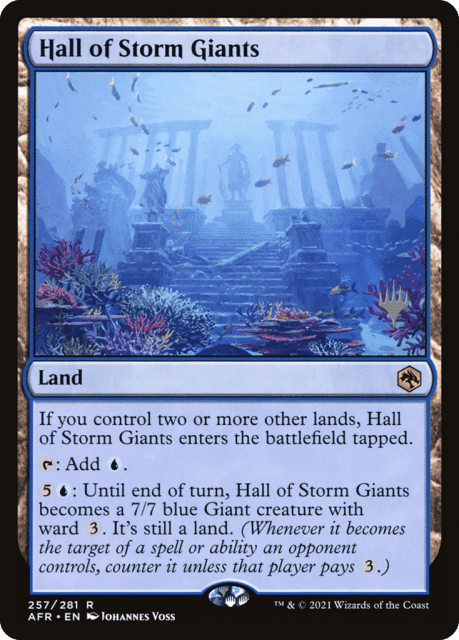 Hall of Storm Giants (257) — Adventures in the Forgotten Realms Promos