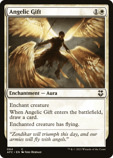 Angelic Gift (64) — Forgotten Realms Commander