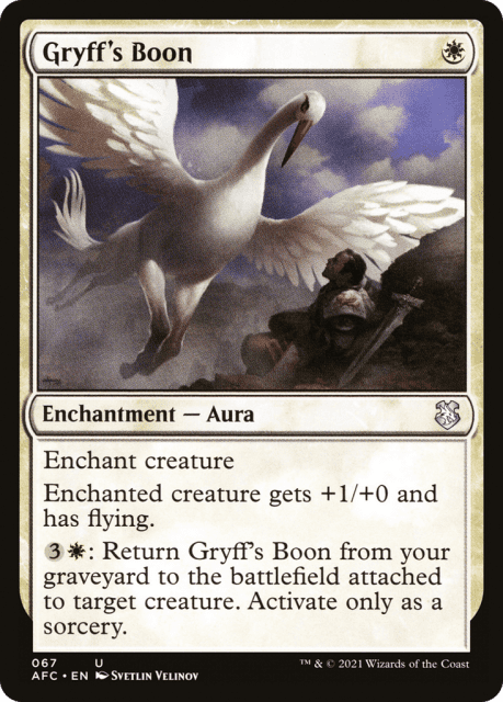 Gryff's Boon (67) — Forgotten Realms Commander