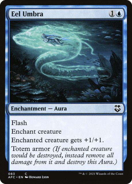 Eel Umbra (83) — Forgotten Realms Commander