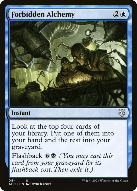 Forbidden Alchemy (84) — Forgotten Realms Commander
