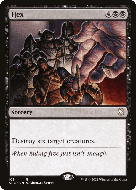 Hex (101) — Forgotten Realms Commander