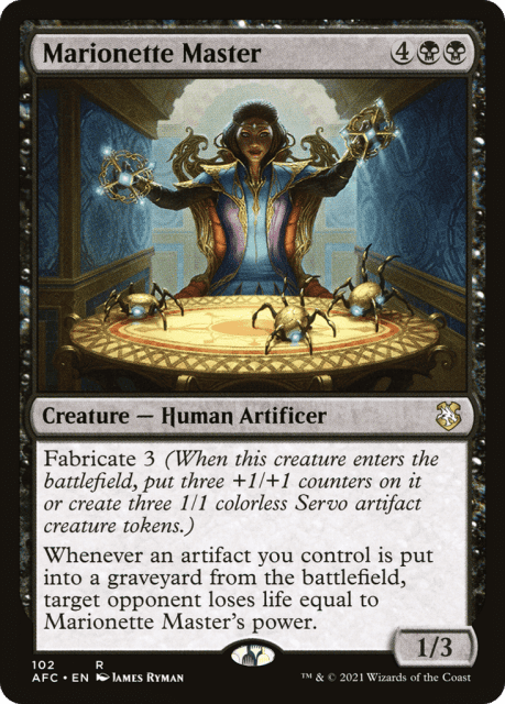 Marionette Master (102) — Forgotten Realms Commander