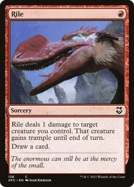 Rile (136) — Forgotten Realms Commander