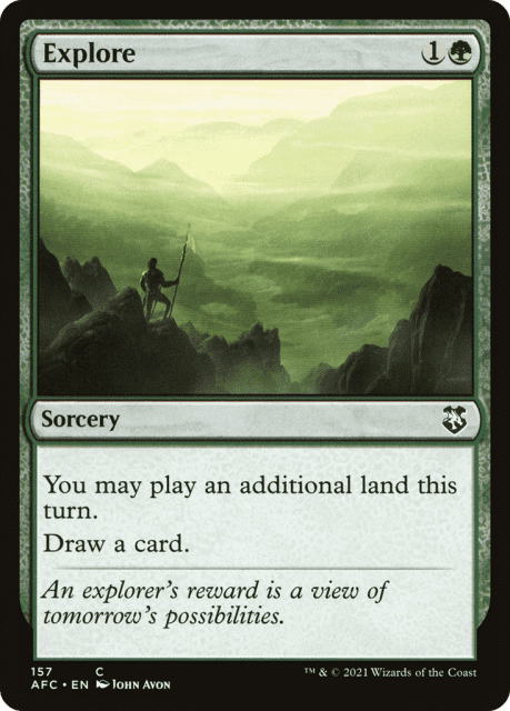 Explore (157) — Forgotten Realms Commander