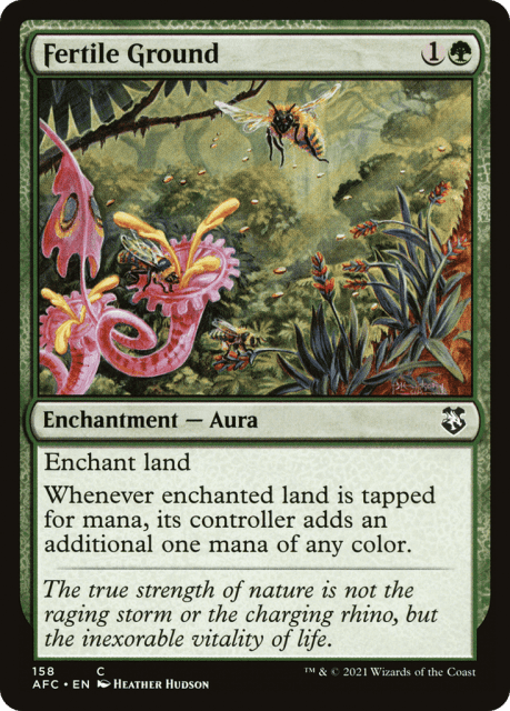 Fertile Ground (158) — Forgotten Realms Commander