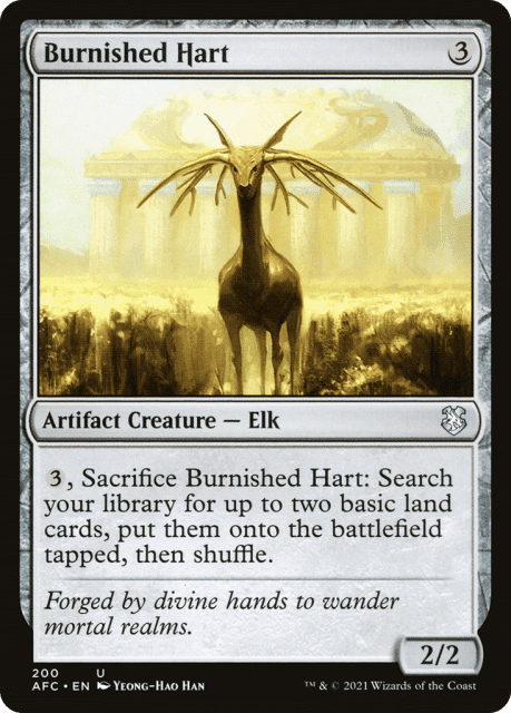 Burnished Hart (200) — Forgotten Realms Commander