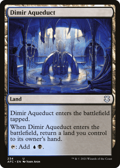 Dimir Aqueduct (234) — Forgotten Realms Commander