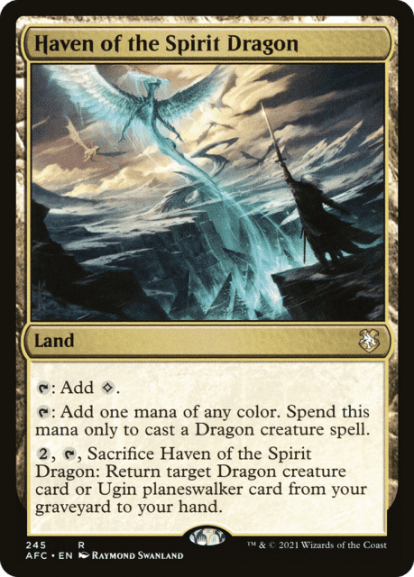 Haven of the Spirit Dragon (245) — Forgotten Realms Commander