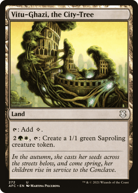 Vitu-Ghazi, the City-Tree (272) — Forgotten Realms Commander