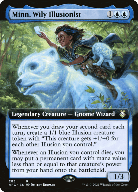 Minn, Wily Illusionist (285) — Forgotten Realms Commander