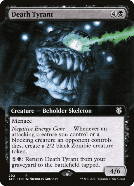 Death Tyrant (292) — Forgotten Realms Commander