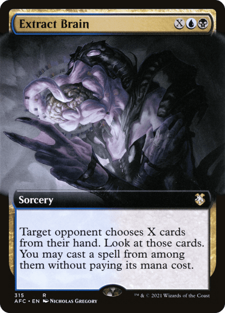 Extract Brain (315) — Forgotten Realms Commander