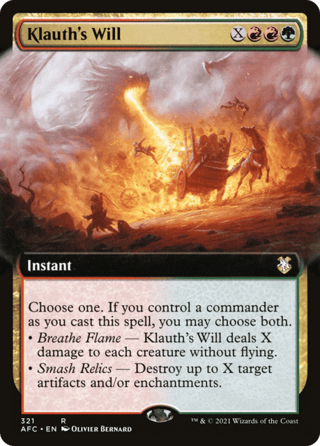 Klauth's Will (321) — Forgotten Realms Commander