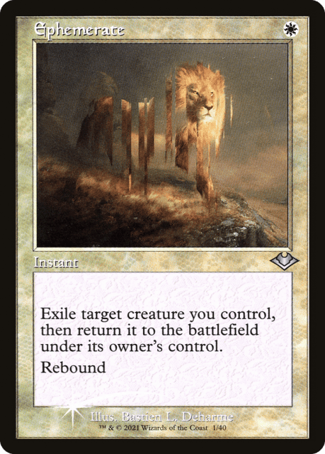 Ephemerate (1) — Modern Horizons 1 Timeshifts