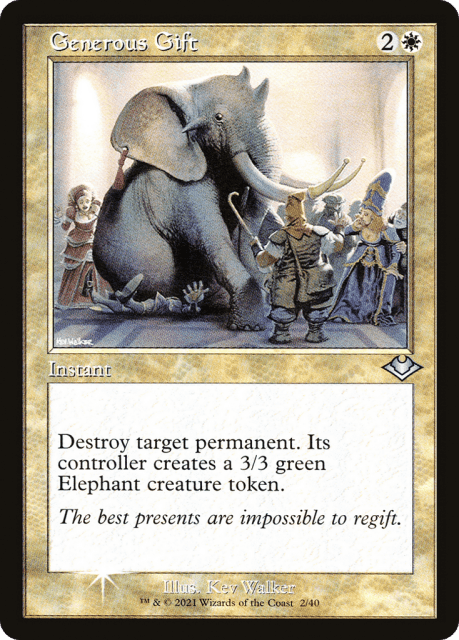 Generous Gift (2) — Modern Horizons 1 Timeshifts