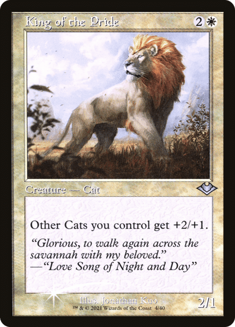 King of the Pride (4) — Modern Horizons 1 Timeshifts