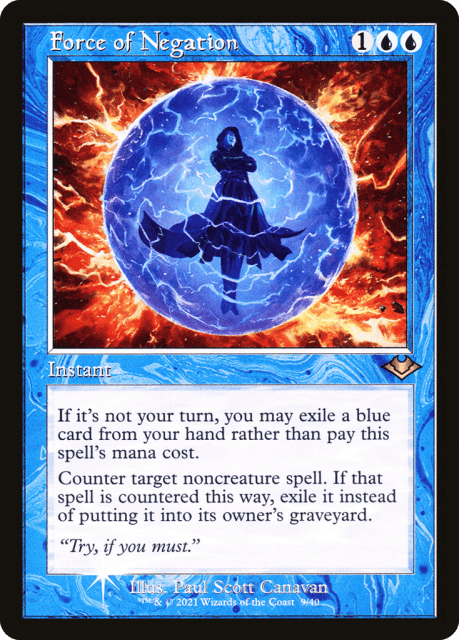 Force of Negation (9) — Modern Horizons 1 Timeshifts