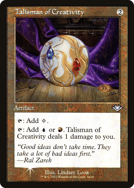 Talisman of Creativity (34) — Modern Horizons 1 Timeshifts