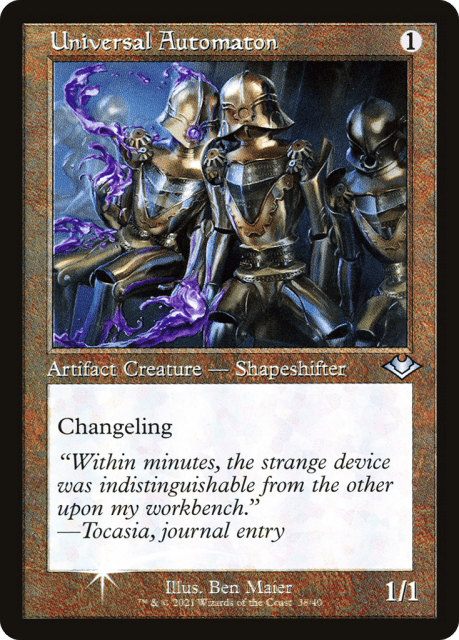 Universal Automaton (38) — Modern Horizons 1 Timeshifts