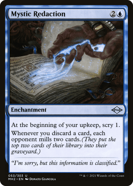 Mystic Redaction (53) — Modern Horizons 2