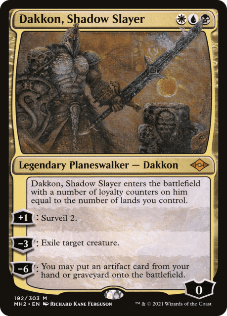 Dakkon, Shadow Slayer (192) — Modern Horizons 2