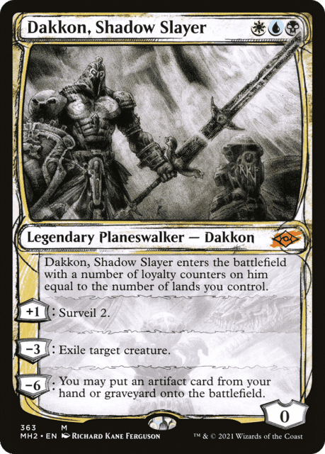 Dakkon, Shadow Slayer (363) — Modern Horizons 2