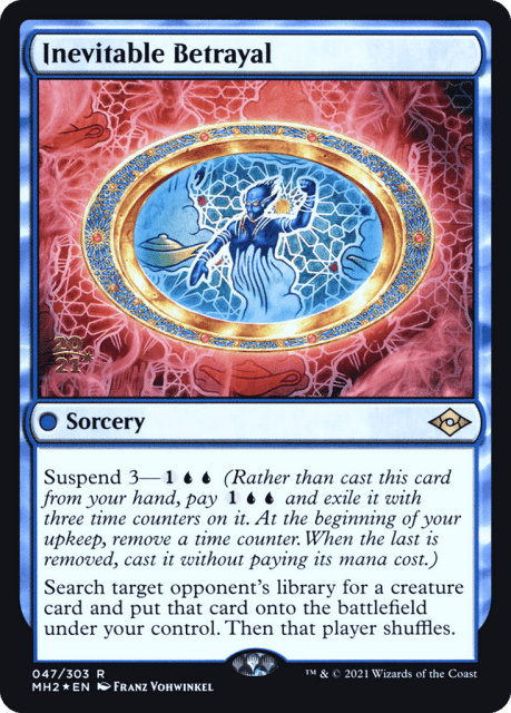 Inevitable Betrayal (47) — Modern Horizons 2 Promos