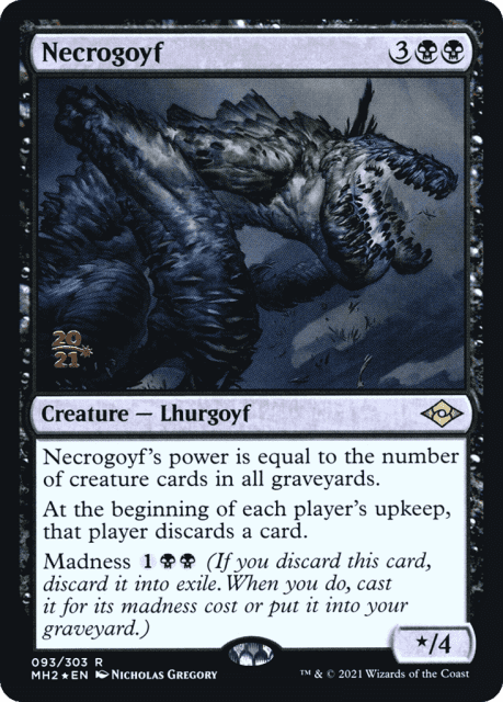 Necrogoyf (93) — Modern Horizons 2 Promos