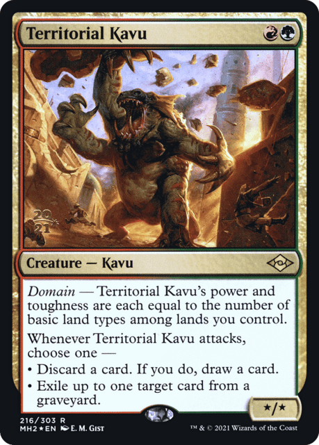 Territorial Kavu (216) — Modern Horizons 2 Promos