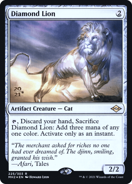 Diamond Lion (225) — Modern Horizons 2 Promos